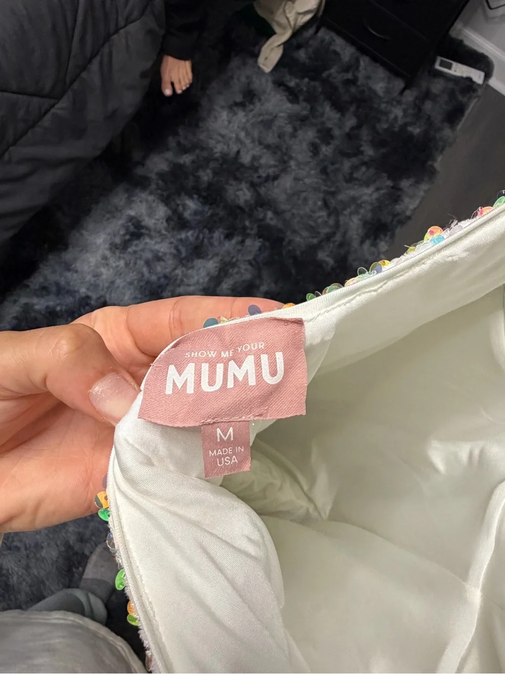 Show Me Your MuMu iridescent sequin